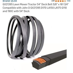 Lawn Mower Tractor Deck Belt